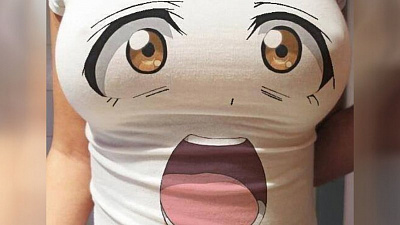 Моргание глазами из женской груди добавит уверенности 