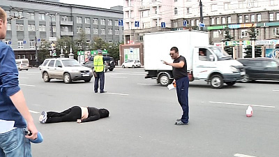Выпрыгнувшая из маршрутки пассажирка оказалась супругой водителя