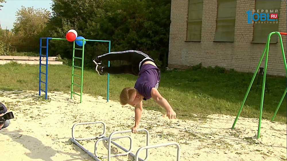 В поселке Роза открыли новую спортивную площадку