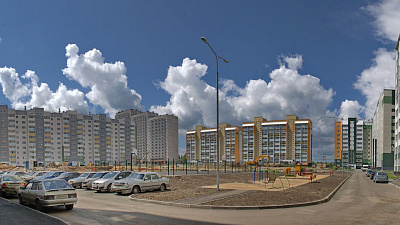 Строительство дорог в микрорайоне «Парковый-2» завершится к концу октября 