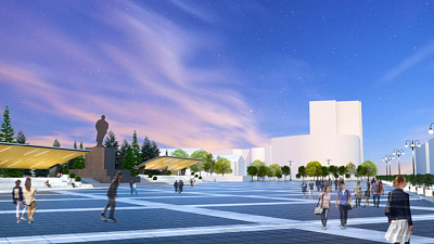 Реконструкцию площади Революции в Челябинске отложили Реконструкцию площади Революции в Челябинске отложили