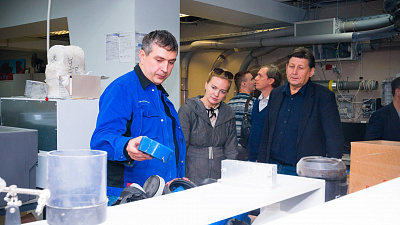 Предприниматели Челябинска увидели производство пневматической почты 