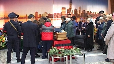 В Чебаркуле простились с погибшим во время службы полицейским