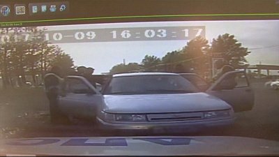 Госавтоинспекторы устроили погоню за автомобилем с героином 