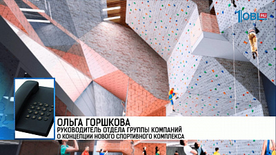 Ольга Горшкова руководитель отдела группы компаний  о концепции нового спортивного комплекса 