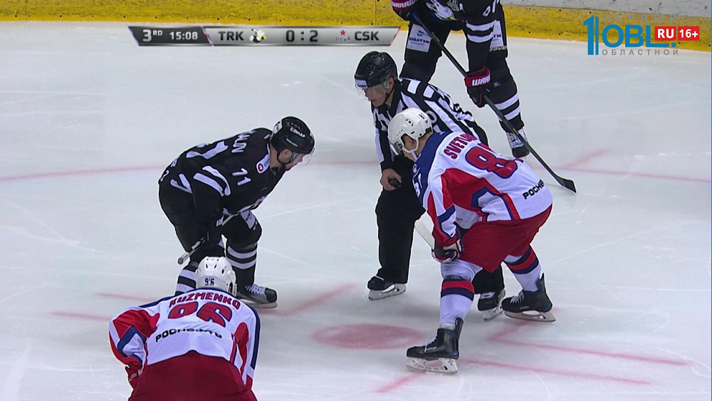 "Трактор" на домашнем льду принял ЦСКА 
