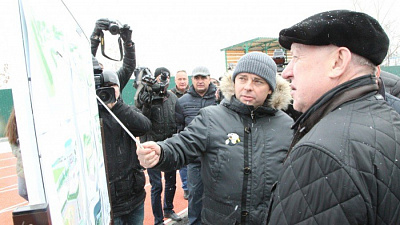 Спортивный комплекс построили за полтора года в Новосинеглазово