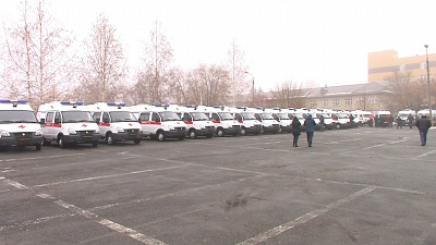 Новые машины скорой помощи закуплены для 18 муниципалитетов Южного Урала