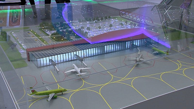 Объемную модель нового Челябинска представили на выставке 