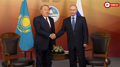 Путин и Назарбаев встретились в Челябинске