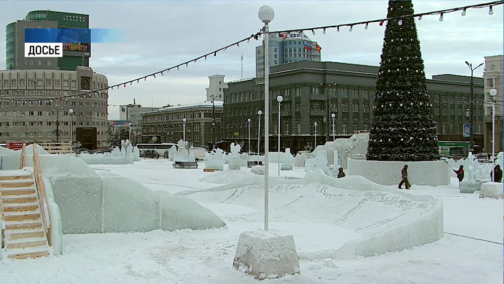 В ледовом городке установят фигуры хоккеистов