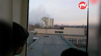 Общежитие загорелось в центре Челябинска: есть погибшие