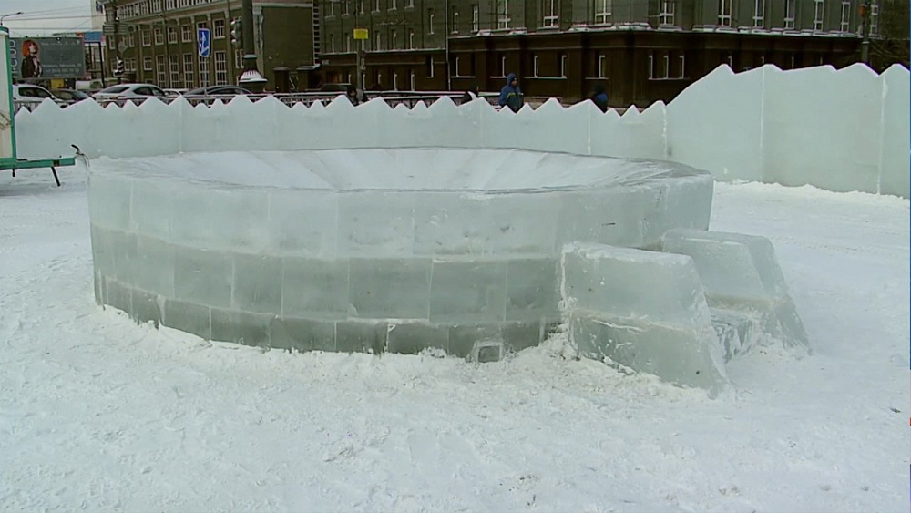 Ледовый городок начнут строить в середине декабря
