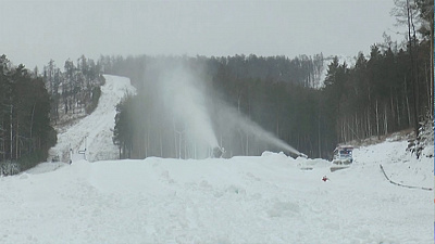 В регионе выпало аномально мало снега