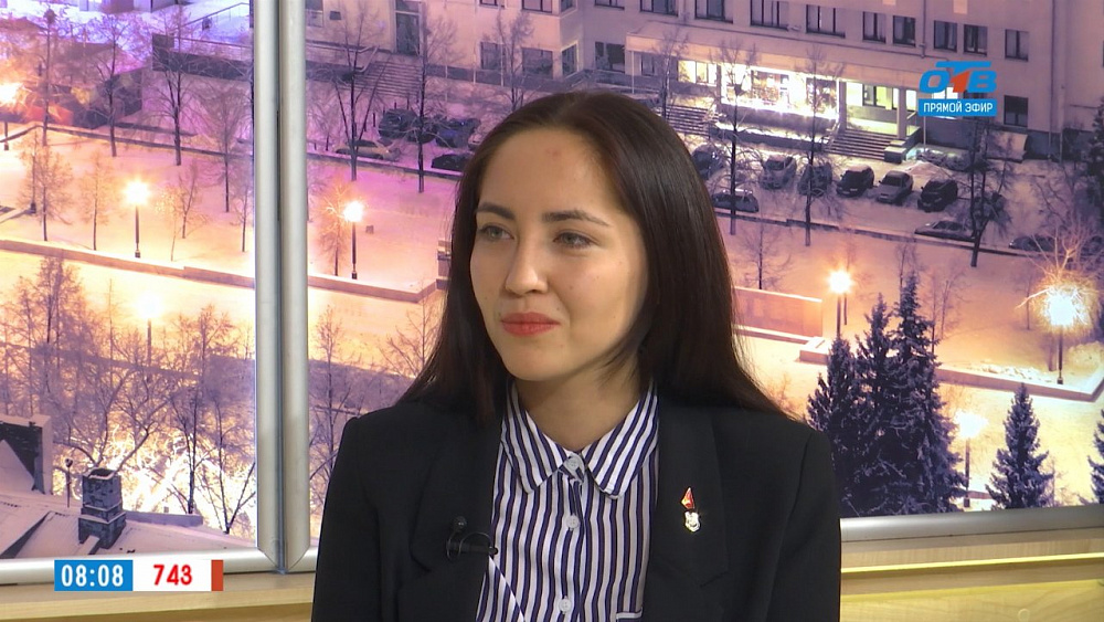 Наше УТРО на ОТВ – гость в студии Алина Юсупова