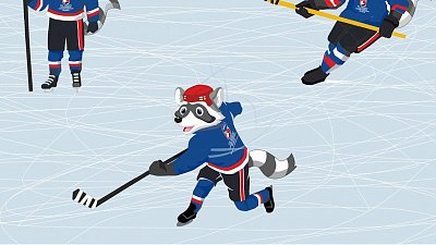 Верблюд и енот могут стать талисманами Чемпионата мира по хоккею. Кого выберите вы?