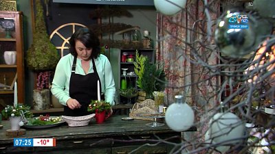 Наше УТРО на ОТВ – новогодние поделки