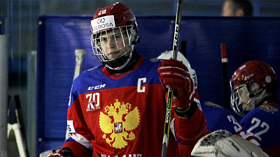 Воспитанник челябинского хоккея помог сборной России победить на матче Кубка вызова