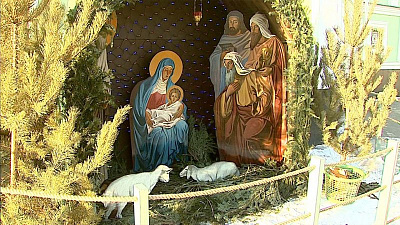 Южноуральцы встретили Рождество Христово