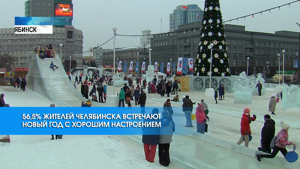 Челябинцы встречают Новый год с оптимизмом
