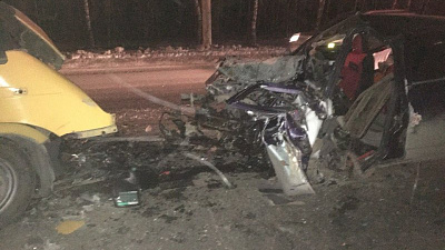 Смертельное столкновение с маршруткой в Миассе попало на видео