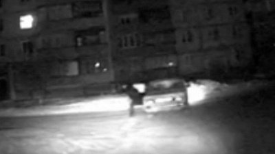 Погоню за автоугонщиком полицейские сняли на видео
