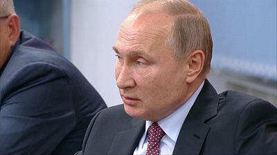 Владимир Путин встретился с журналистами