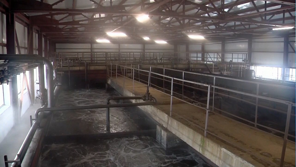 Губернатор проверил работу очистных сооружений