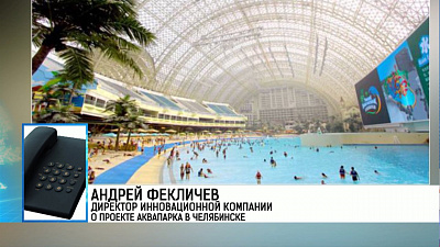 Андрей Фекличев директор инновационной компании о проекте аквапарка в Челябинске