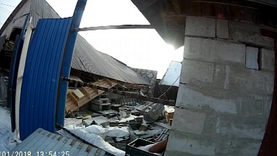 В Кыштыме от взрыва газа обрушился дом