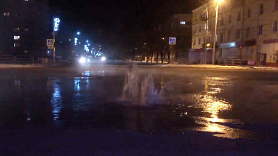 Детские сады и десятки жилых домов в Копейске остались без воды из-за аварии