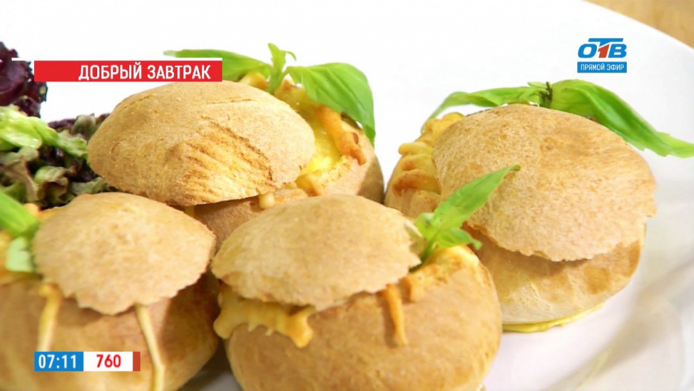 Наше УТРО на ОТВ – завтраки в булочке