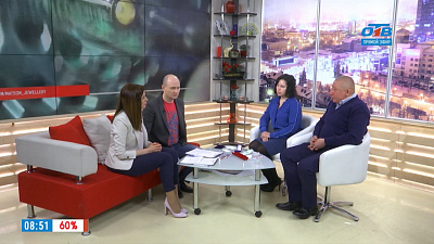 Наше УТРО на ОТВ – ювелиры о драгоценностях