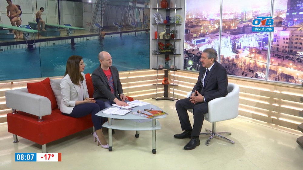 Наше УТРО на ОТВ – спортивная столица России