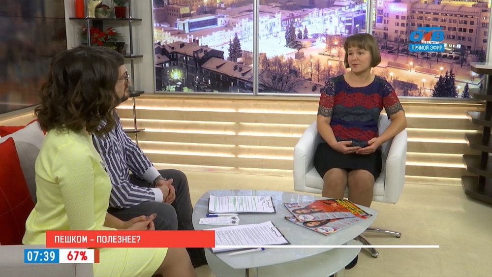 Наше УТРО на ОТВ – на лифте или пешком?