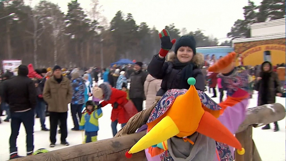 17 февраля - Масленичные гулянья в парках города