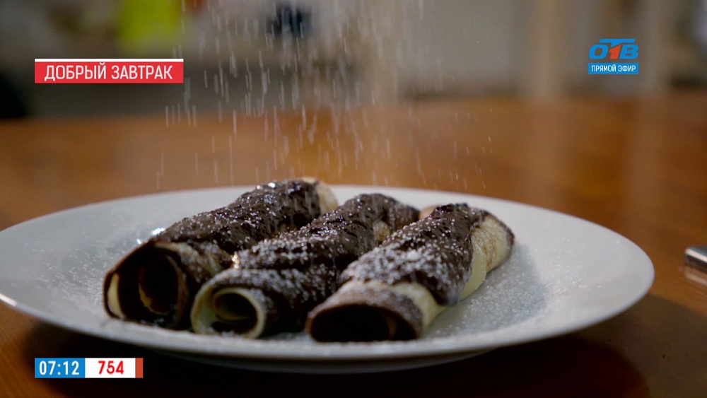 Наше УТРО на ОТВ – блинчики Зебра