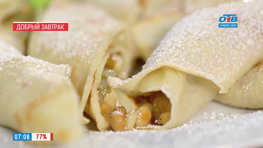 Наше УТРО на ОТВ – сладкие роллы
