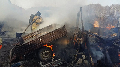 Пенсионер сгорел в своем доме в Аргаяшском районе