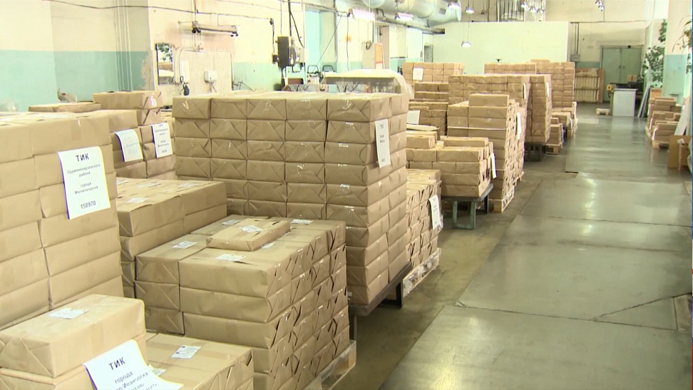 Типография передала 2 704 319 избирательных бюллетеней