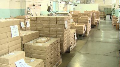 Типография передала 2 704 319 избирательных бюллетеней