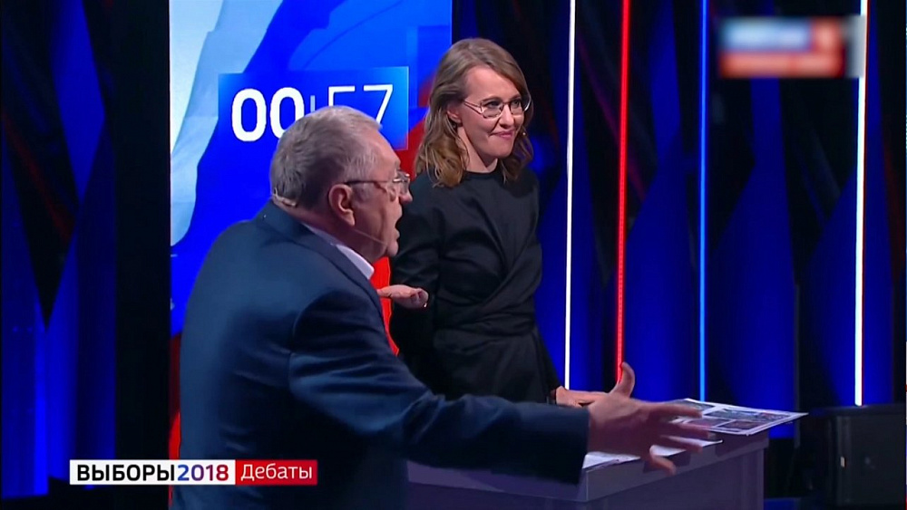 Теледебаты отметились скандалом в прямом эфире
