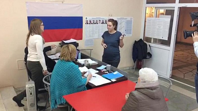 Избирательные пункты работают в лечебных учреждениях 