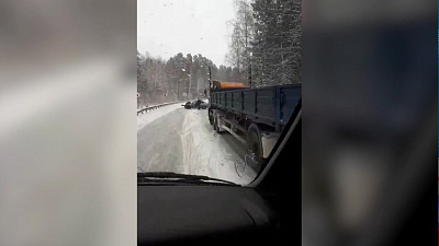 На трассах области напряженная ситуация из-за снега