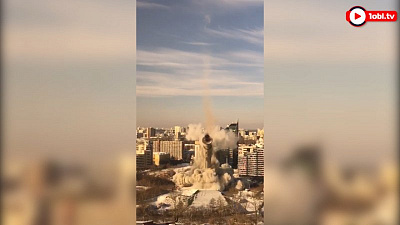 Екатеринбург простился с недостроенной телебашней