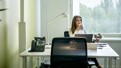 Офисный рай для фрилансера 