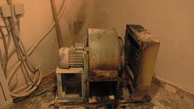 Задымление в главном корпусе ЮУрГУ. Видео