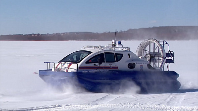 Первое судно на воздушной подушке появилось в ГИМСе