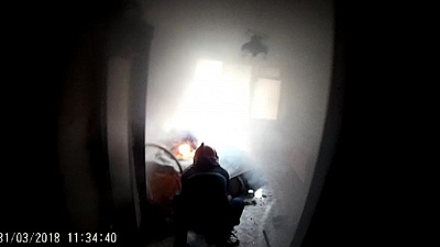 Пожар в общежитии Кыштыма едва не унес жизнь 58-летнего инвалида