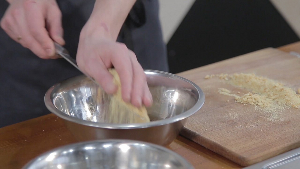 Наше УТРО на ОТВ – рисовая запеканка с бананами и печеньем